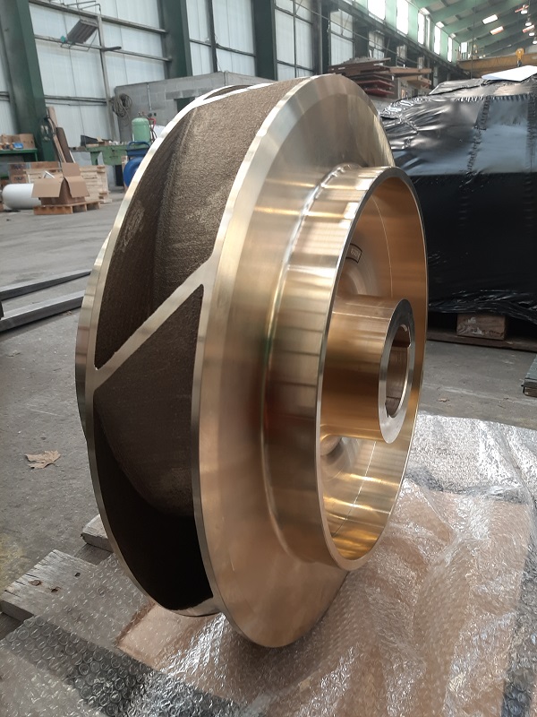 Roue finie d’usinage