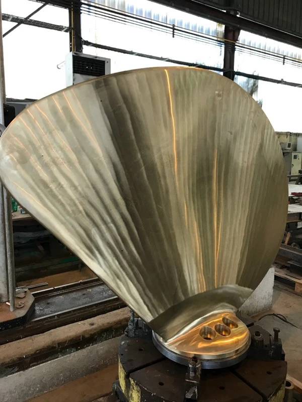 Pale CPP cupro aluminium